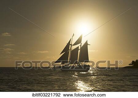 "Sailing ship at sunset, Key West, Key West, Florida Keys, Florida, United States, North America" View Large Photo Image Stock Image - "Sailing ship at sunset, Key West, Key West, Florida Keys, Florida, United States, North America". Fotosearch