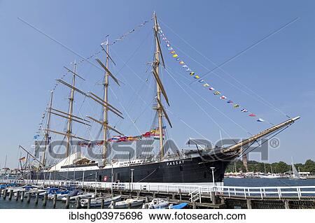 "Sailing ship Passat, Priwall, Travemunde, Schleswig-Holstein, Germany, Europe" View Large Photo Image Stock Photograph - "Sailing ship Passat, Priwall, Travemunde, Schleswig-Holstein, Germany, Europe". Fotosearch