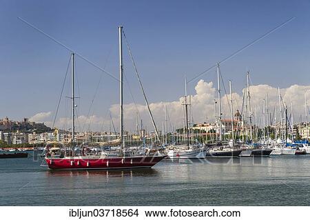 "Sailing yacht sailing into the marina, Cagliari, Sardinia, Italy, Europe" View Large Photo Image Picture - "Sailing yacht sailing into the marina, Cagliari, Sardinia, Italy, Europe". Fotosearch