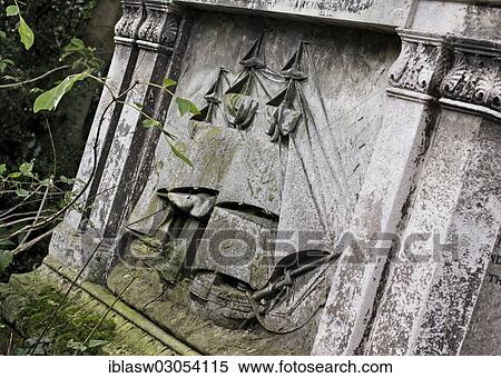 "Sailingship carved in stone on a grave, West Norwood Cemetery, London, London region, England, United Kingdom, Europe" View Large Photo Image Stock Photography - "Sailingship carved in stone on a grave, West Norwood Cemetery, London, London region, England, United Kingdom, Europe". Fotosearch