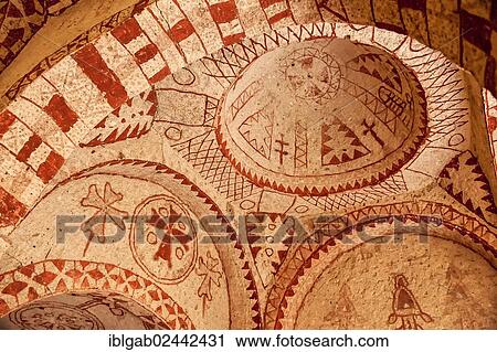 "Saint Barbara Church, interior, Goreme National Park, Cappadocia, Anatolia, Turkey, Asia" View Large Photo Image Stock Image - "Saint Barbara Church, interior, Goreme National Park, Cappadocia, Anatolia, Turkey, Asia". Fotosearch