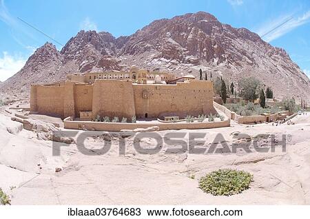 "Saint Catherine's Monastery, Sinai, Egypt, Africa" View Large Photo Image Stock Image - "Saint Catherine's Monastery, Sinai, Egypt, Africa". Fotosearch
