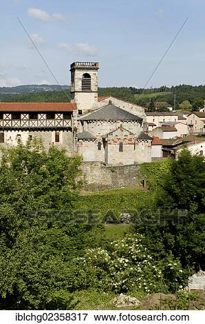 Stock Photo - "Saint Dier d'Auvergne, Parc Naturel Regional du Livradois Forez, Natural Regional Park of Livradois Forez, Puy de Dome, Auvergne, France, Europe". Fotosearch