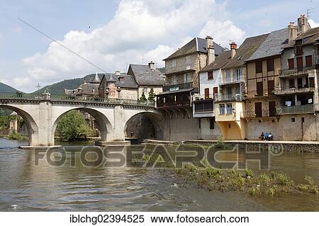 "Saint-Geniez-d'Olt, Lot valley, Aveyron, Midi Pyrenees, France, Europe" View Large Photo Image Stock Photography - "Saint-Geniez-d'Olt, Lot valley, Aveyron, Midi Pyrenees, France, Europe". Fotosearch