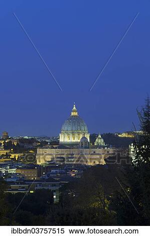"Saint Peter's Basilica from Janiculum hill, Rome, Lazio, Italy, Europe" View Large Photo Image Stock Photography - "Saint Peter's Basilica from Janiculum hill, Rome, Lazio, Italy, Europe". Fotosearch