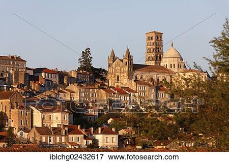 "Saint Pierre Cathedral, Angouleme, Charente, Poitou-Charentes, France, Europe" View Large Photo Image Stock Photo - "Saint Pierre Cathedral, Angouleme, Charente, Poitou-Charentes, France, Europe". Fotosearch