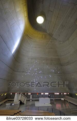 "Saint Pierre Church, designed by the architect Le Corbusier, Firminy, Rhone-Alpes, France, Europe" View Large Photo Image Stock Image - "Saint Pierre Church, designed by the architect Le Corbusier, Firminy, Rhone-Alpes, France, Europe". Fotosearch