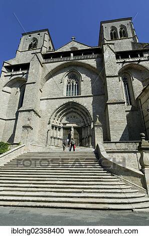 "Saint Robert church, La Chaise Dieu, Haute Loire, Auvergne, France, Europe" View Large Photo Image Stock Image - "Saint Robert church, La Chaise Dieu, Haute Loire, Auvergne, France, Europe". Fotosearch