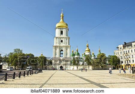 "Saint Sophia Cathedral, Sofiyskyi sobor, or sobor Svyatoi Sofii, Kiev, Ukraine, Europe" View Large Photo Image Stock Photo - "Saint Sophia Cathedral, Sofiyskyi sobor, or sobor Svyatoi Sofii, Kiev, Ukraine, Europe". Fotosearch