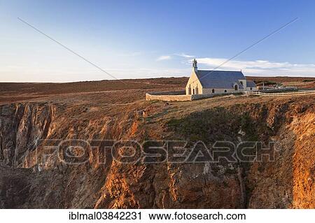 "Saint They chapel at Pointe du Van, Cap Sizun Peninsula, Departement Finistere, Brittany, France, Europe" View Large Photo Image Stock Image - "Saint They chapel at Pointe du Van, Cap Sizun Peninsula, Departement Finistere, Brittany, France, Europe". Fotosearch