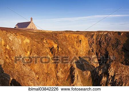 "Saint They chapel at Pointe du Van, Cap Sizun Peninsula, Departement Finistere, Brittany, France, Europe" View Large Photo Image Stock Photograph - "Saint They chapel at Pointe du Van, Cap Sizun Peninsula, Departement Finistere, Brittany, France, Europe". Fotosearch