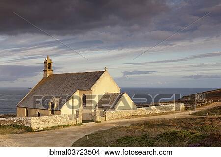 "Saint They Chapel at the cape of Pointe du Van, Departement Finistere, Brittany, France, Europe" View Large Photo Image Picture - "Saint They Chapel at the cape of Pointe du Van, Departement Finistere, Brittany, France, Europe". Fotosearch