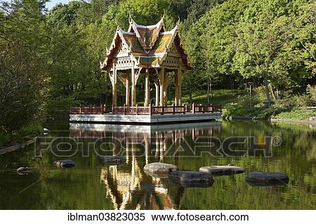 "Sala Thai, Thai Pavilion, Westpark, Munich, Upper Bavaria, Bavaria, Germany, Europe" View Large Photo Image Stock Photography - "Sala Thai, Thai Pavilion, Westpark, Munich, Upper Bavaria, Bavaria, Germany, Europe". Fotosearch