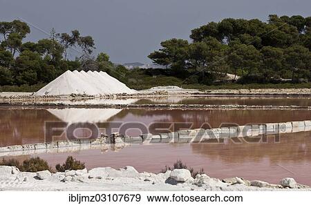 "Salines de S'Avall, salt evaporation ponds, Colonia de Sant Jordi, Mallorca, Majorca, Balearic Islands, Spain, Europe" View Large Photo Image Stock Photo - "Salines de S'Avall, salt evaporation ponds, Colonia de Sant Jordi, Mallorca, Majorca, Balearic Islands, Spain, Europe". Fotosearch