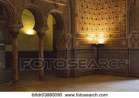 "Salon of the Ambassadors in the Alcazar of Seville, Seville province, Andalusia, Spain, Europe" View Large Photo Image Stock Image - "Salon of the Ambassadors in the Alcazar of Seville, Seville province, Andalusia, Spain, Europe". Fotosearch