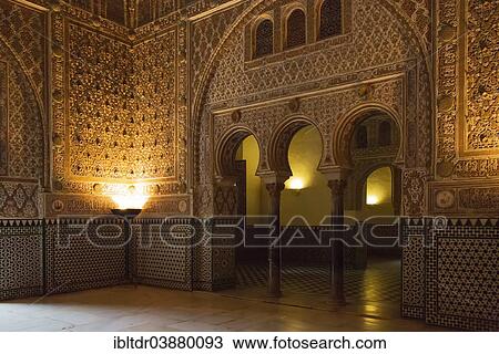 "Salon of the Ambassadors in the Alcazar of Seville, Seville province, Andalusia, Spain, Europe" View Large Photo Image Stock Image - "Salon of the Ambassadors in the Alcazar of Seville, Seville province, Andalusia, Spain, Europe". Fotosearch