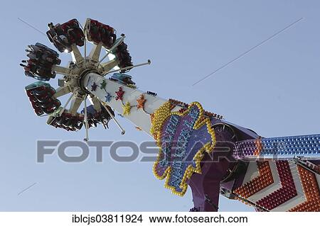 "Salto Mortale"""" fairground ride, North Rhine-Westphalia, Germany, Europe" View Large Photo Image Picture - "Salto Mortale"""" fairground ride, North Rhine-Westphalia, Germany, Europe". Fotosearch