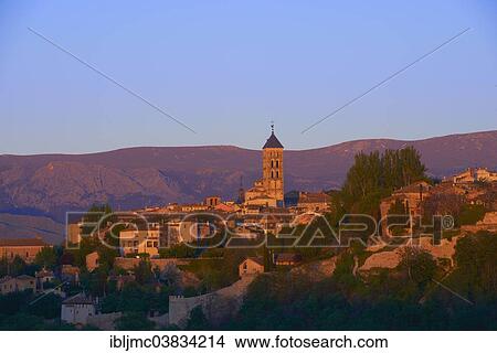 "San Esteban Church at sunset, Segovia, Castile and Leon, Spain, Europe" View Large Photo Image Picture - "San Esteban Church at sunset, Segovia, Castile and Leon, Spain, Europe". Fotosearch