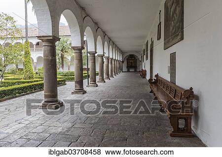 "San Francisco Church and Convent, cloister, Quito, Pichincha Province, Ecuador, South America" View Large Photo Image Stock Photo - "San Francisco Church and Convent, cloister, Quito, Pichincha Province, Ecuador, South America". Fotosearch
