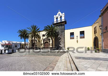 "San Francisco Convent, Plaza de la Libertad, Liberty Square, Garachico, Garachico, Tenerife, Canary Islands, Spain, Europe" View Large Photo Image Stock Image - "San Francisco Convent, Plaza de la Libertad, Liberty Square, Garachico, Garachico, Tenerife, Canary Islands, Spain, Europe". Fotosearch