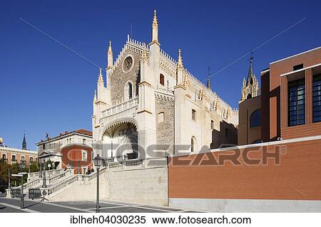 "San Jeronimo de la Real Church, Madrid, Spain, Europe" View Large Photo Image Stock Photography - "San Jeronimo de la Real Church, Madrid, Spain, Europe". Fotosearch