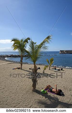 Stock Photography - "San Juan beach, Tenerife, Canary Islands, Spain, Europe". Fotosearch