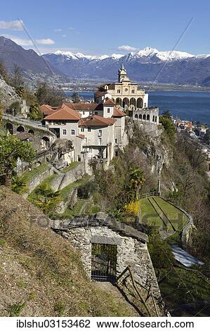 "Sanctuary of the Madonna del Sasso or Our Lady of the Rock, Orselina, Locarno, Kanton Tessin, Switzerland, Europe" View Large Photo Image Stock Image - "Sanctuary of the Madonna del Sasso or Our Lady of the Rock, Orselina, Locarno, Kanton Tessin, Switzerland, Europe". Fotosearch