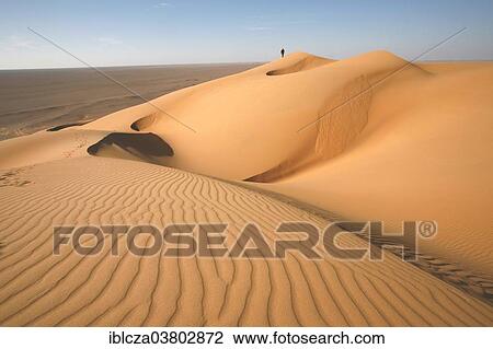 Stock Image - "Sand dune, Sultan Dune, Oman, Asia". Fotosearch