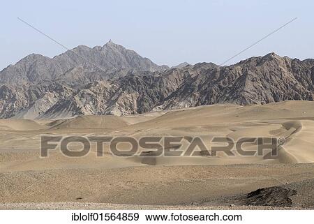 "Sand dunes in the Gobi Desert, Silk Road, Dunhuang, Gansu, China, Asia" View Large Photo Image Stock Photo - "Sand dunes in the Gobi Desert, Silk Road, Dunhuang, Gansu, China, Asia". Fotosearch