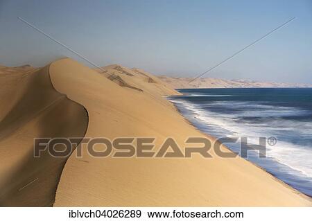 "Sand dunes, Namib Desert, Swakopmund, Namibia, Africa" View Large Photo Image Stock Photo - "Sand dunes, Namib Desert, Swakopmund, Namibia, Africa". Fotosearch