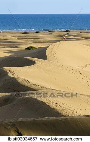 "Sand dunes of Maspalomas in front of the Atlantic Ocean, Maspalomas, Gran Canaria, Spain, Europe" View Large Photo Image Stock Photo - "Sand dunes of Maspalomas in front of the Atlantic Ocean, Maspalomas, Gran Canaria, Spain, Europe". Fotosearch