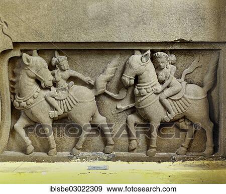 "Sandstone relief, playing badminton on horseback, Tra Kieu style, 7th century, Cham Museum, Da Nang, Zentralvietnam, Vietnam, Asia" View Large Photo Image Stock Photo - "Sandstone relief, playing badminton on horseback, Tra Kieu style, 7th century, Cham Museum, Da Nang, Zentralvietnam, Vietnam, Asia". Fotosearch