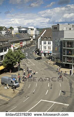 "Sandstrasse street, Siegen, North Rhine-Westphalia, Germany, Europe" View Large Photo Image Stock Image - "Sandstrasse street, Siegen, North Rhine-Westphalia, Germany, Europe". Fotosearch