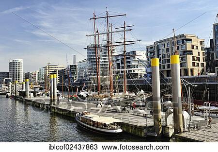 "Sandtorhafen in the Hafencity district of Hamburg, Germany, Europe" View Large Photo Image Stock Image - "Sandtorhafen in the Hafencity district of Hamburg, Germany, Europe". Fotosearch