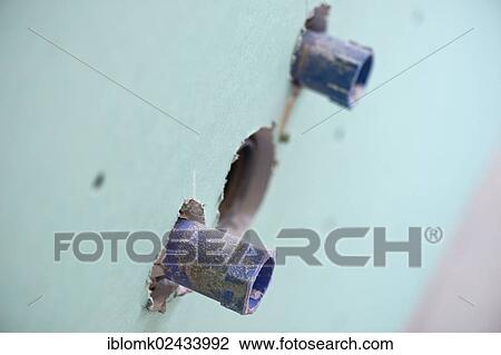 "Sanitary installations, sink, wall construction, plasterboard sheets, bathroom, renovation of an old building, Stuttgart, Baden-Wuerttemberg, Germany, Europe" View Large Photo Image Stock Image - "Sanitary installations, sink, wall construction, plasterboard sheets, bathroom, renovation of an old building, Stuttgart, Baden-Wuerttemberg, Germany, Europe". Fotosearch