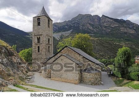"Sant Joan, Romanesque church, UNESCO World Cultural Heritage Site, Boi, La Vall de Boi, Pyrenees, Lleida province, Catalonia, Spain, Europe, PublicGround, Europe" View Large Photo Image Stock Image - "Sant Joan, Romanesque church, UNESCO World Cultural Heritage Site, Boi, La Vall de Boi, Pyrenees, Lleida province, Catalonia, Spain, Europe, PublicGround, Europe". Fotosearch