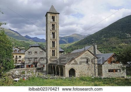 "Santa Eulalia, Romanesque church, UNESCO World Cultural Heritage Site, Erill la Vall, La Vall de Boi, Pyrenees, Lleida province, Catalonia, Spain, Europe, PublicGround, Europe" View Large Photo Image Stock Image - "Santa Eulalia, Romanesque church, UNESCO World Cultural Heritage Site, Erill la Vall, La Vall de Boi, Pyrenees, Lleida province, Catalonia, Spain, Europe, PublicGround, Europe". Fotosearch