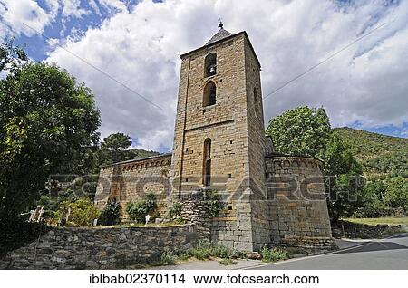 "Santa Maria de l'Assumpcio de Coll, Romanesque church, UNESCO World Cultural Heritage Site, Coll, La Vall de Boi, Pyrenees, Lleida province, Catalonia, Spain, Europe, PublicGround, Europe" View Large Photo Image Picture - "Santa Maria de l'Assumpcio de Coll, Romanesque church, UNESCO World Cultural Heritage Site, Coll, La Vall de Boi, Pyrenees, Lleida province, Catalonia, Spain, Europe, PublicGround, Europe". Fotosearch