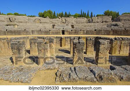 "Santiponce, Italica, Roman ruins of Italica, Seville, Andalusia, Spain, Europe" View Large Photo Image Stock Image - "Santiponce, Italica, Roman ruins of Italica, Seville, Andalusia, Spain, Europe". Fotosearch