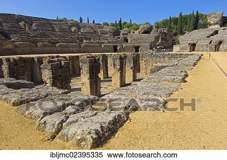 "Santiponce, Italica, Roman ruins of Italica, Seville, Andalusia, Spain, Europe" View Large Photo Image Stock Photography - "Santiponce, Italica, Roman ruins of Italica, Seville, Andalusia, Spain, Europe". Fotosearch