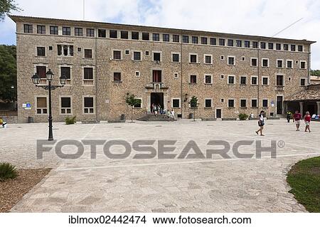 "Santuari de Lluc, Lluc Sanctuary, Majorca, Balearic Islands, Spain, Europe" View Large Photo Image Picture - "Santuari de Lluc, Lluc Sanctuary, Majorca, Balearic Islands, Spain, Europe". Fotosearch