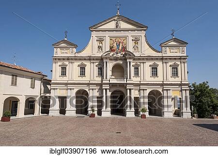 Stock Photograph - "Santuario Diocesano Madonna Di Crea church, Piedmont, Italy, Europe". Fotosearch