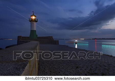 "Sassnitz Lighthouse, dusk, Sassnitz, Rugen, Mecklenburg-Western Pomerania, Germany, Europe" View Large Photo Image Stock Image - "Sassnitz Lighthouse, dusk, Sassnitz, Rugen, Mecklenburg-Western Pomerania, Germany, Europe". Fotosearch