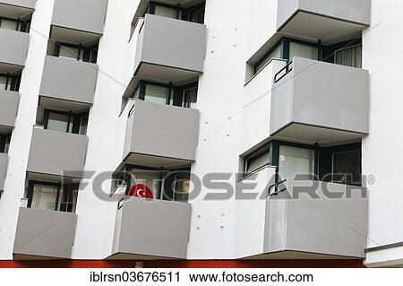 "Satellite dish with the symbol of the Turkish flag on the balcony of a residential building, block of flats, Schoneberg, Berlin, Berlin, Germany, Europe" View Large Photo Image Stock Image - "Satellite dish with the symbol of the Turkish flag on the balcony of a residential building, block of flats, Schoneberg, Berlin, Berlin, Germany, Europe". Fotosearch