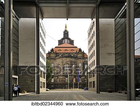 "Saxon State Ministry for Economic Affairs, at front, Saxon State Chancellery, at back, from Wilhelm-Buck-Strasse street, Dresden, Saxony, Germany, Europe" View Large Photo Image Stock Image - "Saxon State Ministry for Economic Affairs, at front, Saxon State Chancellery, at back, from Wilhelm-Buck-Strasse street, Dresden, Saxony, Germany, Europe". Fotosearch