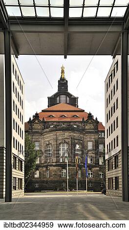 "Saxon State Ministry for Economic Affairs, at front, Saxon State Chancellery, at back, from Wilhelm-Buck-Strasse street, Dresden, Saxony, Germany, Europe" View Large Photo Image Stock Photo - "Saxon State Ministry for Economic Affairs, at front, Saxon State Chancellery, at back, from Wilhelm-Buck-Strasse street, Dresden, Saxony, Germany, Europe". Fotosearch