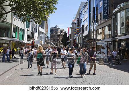 "Schildergasse street, pedestrian zone in the centre of Cologne, busiest shopping street in Germany and Europe, Cologne, North Rhine-Westphalia, Germany, Europe" View Large Photo Image Stock Photography - "Schildergasse street, pedestrian zone in the centre of Cologne, busiest shopping street in Germany and Europe, Cologne, North Rhine-Westphalia, Germany, Europe". Fotosearch