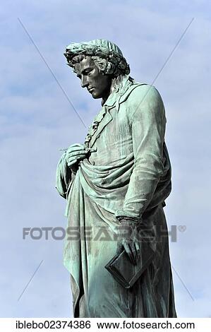 Stock Photograph - "Schiller monument, Schillerplatz, Stuttgart, Baden-Wuerttemberg, Germany, Europe". Fotosearch