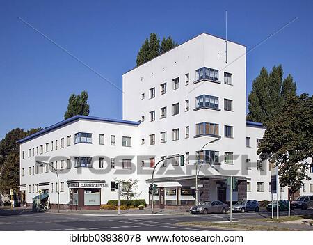 "Schillerpromenade, Weisse Stadt quarter, a UNESCO World Heritage Site, Reinickendorf, Berlin, Germany, Europe" View Large Photo Image Stock Photo - "Schillerpromenade, Weisse Stadt quarter, a UNESCO World Heritage Site, Reinickendorf, Berlin, Germany, Europe". Fotosearch