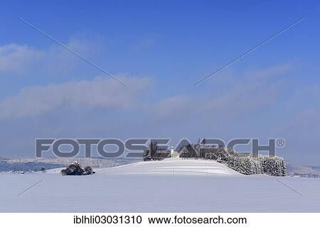 "Schimmelkapelle, Chapel of St. George on Birnberg Mountain in winter, Ascholding, Dietramszell, Upper Bavaria, Bavaria, Germany, Europe" View Large Photo Image Stock Image - "Schimmelkapelle, Chapel of St. George on Birnberg Mountain in winter, Ascholding, Dietramszell, Upper Bavaria, Bavaria, Germany, Europe". Fotosearch